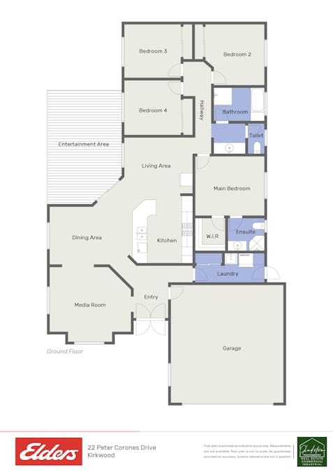 22 Peter Corones Drive, Kirkwood, QLD, 4680 - Floorplan 1