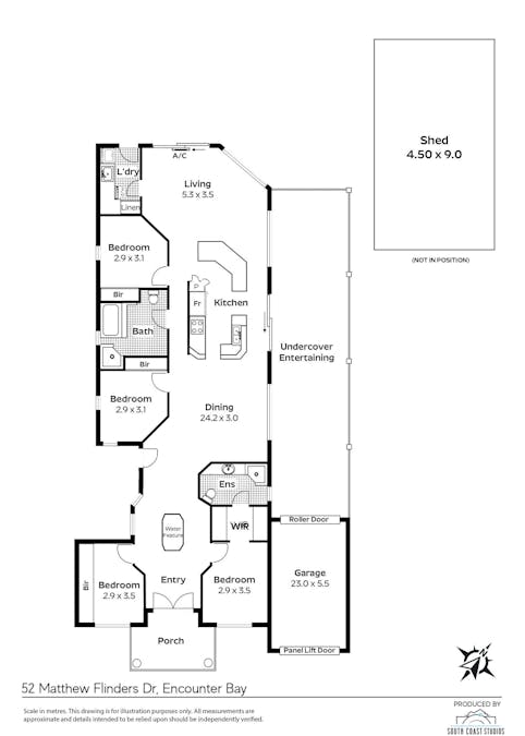 52 Matthew Flinders Drive, Encounter Bay, SA, 5211 - Floorplan 1