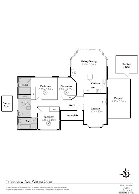 42 Seaview Avenue, Wirrina Cove, SA, 5204 - Floorplan 1