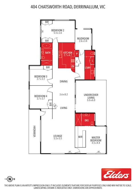 404 Chatsworth Road, Derrinallum, VIC, 3325 - Floorplan 1