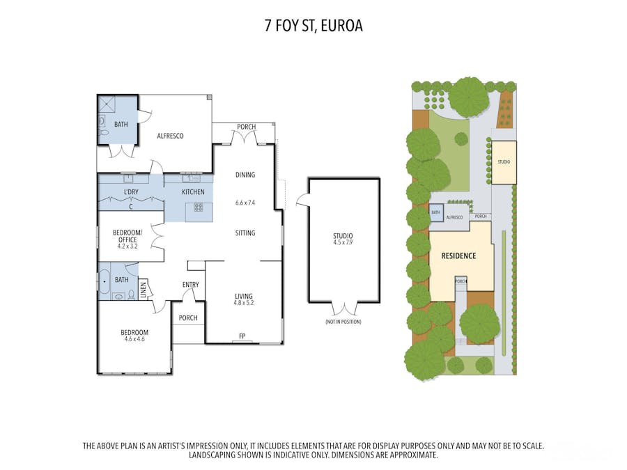 7 Foy Street, Euroa, VIC, 3666 - Floorplan 1