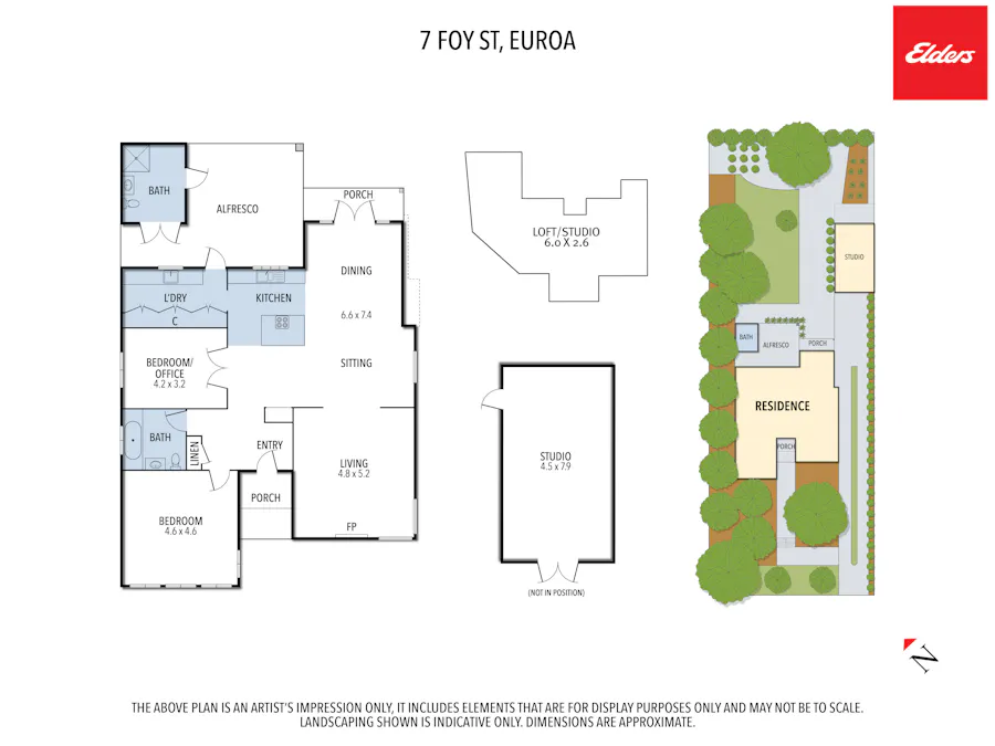 7 Foy Street, Euroa, VIC, 3666 - Floorplan 1