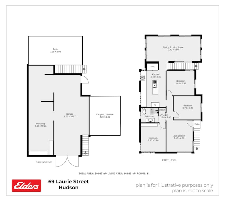 69 Laurie Street, Hudson, QLD, 4860 - Floorplan 1