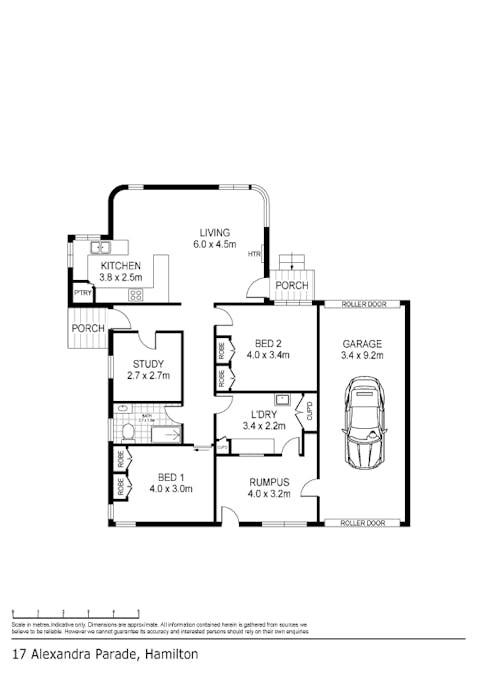 17 Alexandra Parade, Hamilton, VIC, 3300 - Floorplan 1