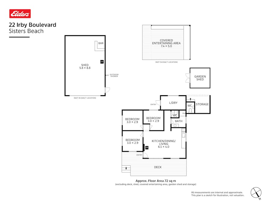 22 Irby Boulevard, Sisters Beach, TAS, 7321 - Floorplan 1