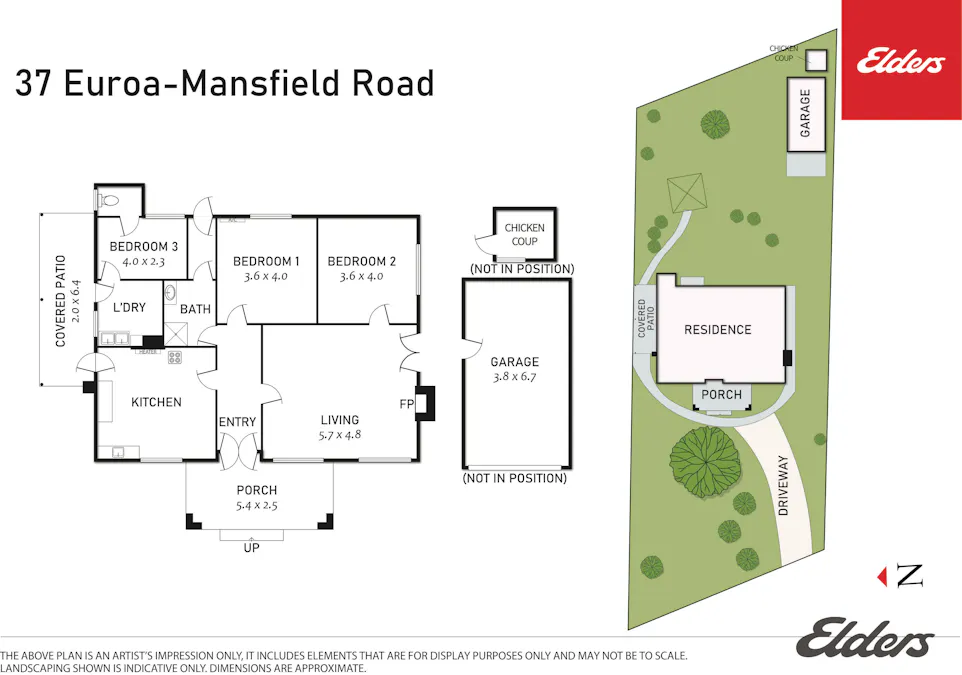37 Mansfield Road, Euroa, VIC, 3666 - Floorplan 1