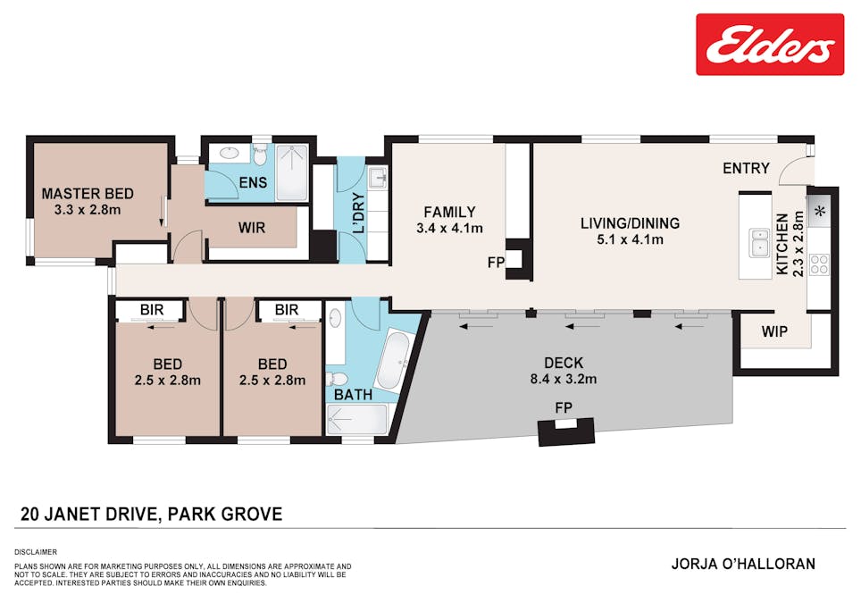 20 Janet Drive, Park Grove, TAS, 7320 - Floorplan 1