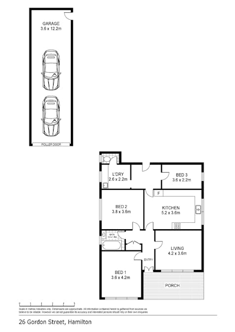 26 Gordon Street, Hamilton, VIC, 3300 - Floorplan 1
