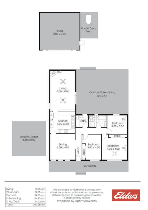 21 Moore Street, Blyth, SA, 5462 - Floorplan 1