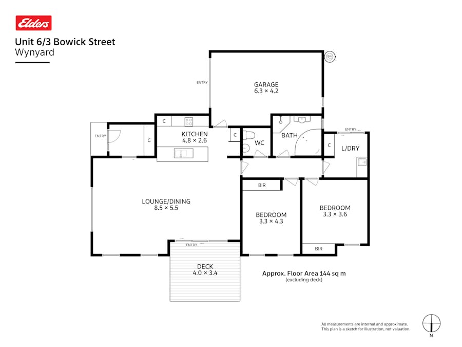 6/3 Bowick Street, Wynyard, TAS, 7325 - Floorplan 1
