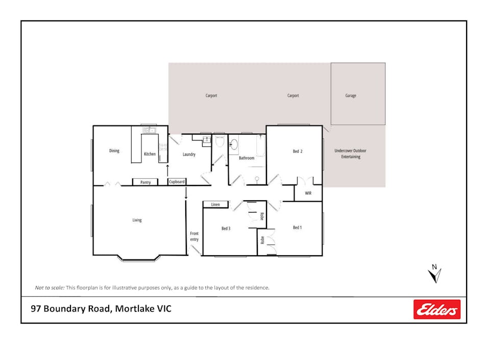 97 Boundary Road, Mortlake, VIC, 3272 - Floorplan 1