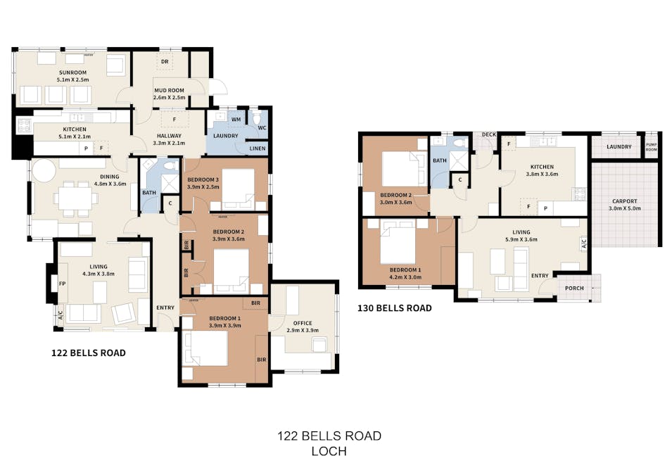 122 Bells Road, Loch, VIC, 3945 - Floorplan 1
