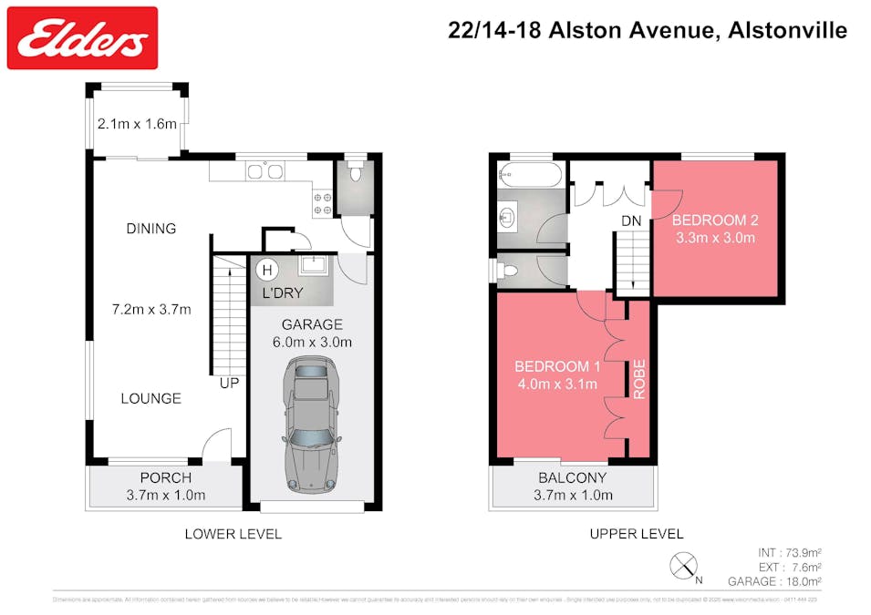 22/14-18 Alston Avenue, Alstonville, NSW, 2477 - Floorplan 1