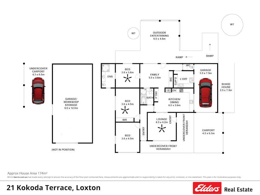 21 Kokoda Terrace, Loxton, SA, 5333 - Floorplan 1