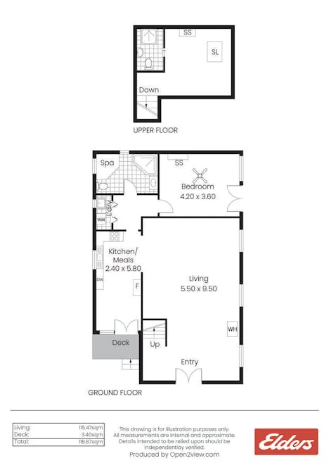 18 Victoria Road, Clare, SA, 5453 - Floorplan 1