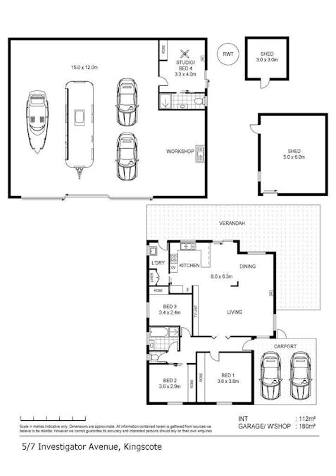 5-7 Investigator Avenue, Kingscote, SA, 5223 - Floorplan 1