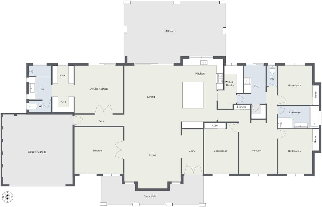 11 Johnston Street, Yabberup, WA, 6239 - Floorplan 1