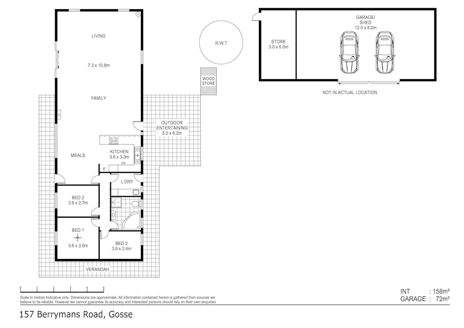 157 Berrymans Road, Gosse, SA, 5223 - Floorplan 1