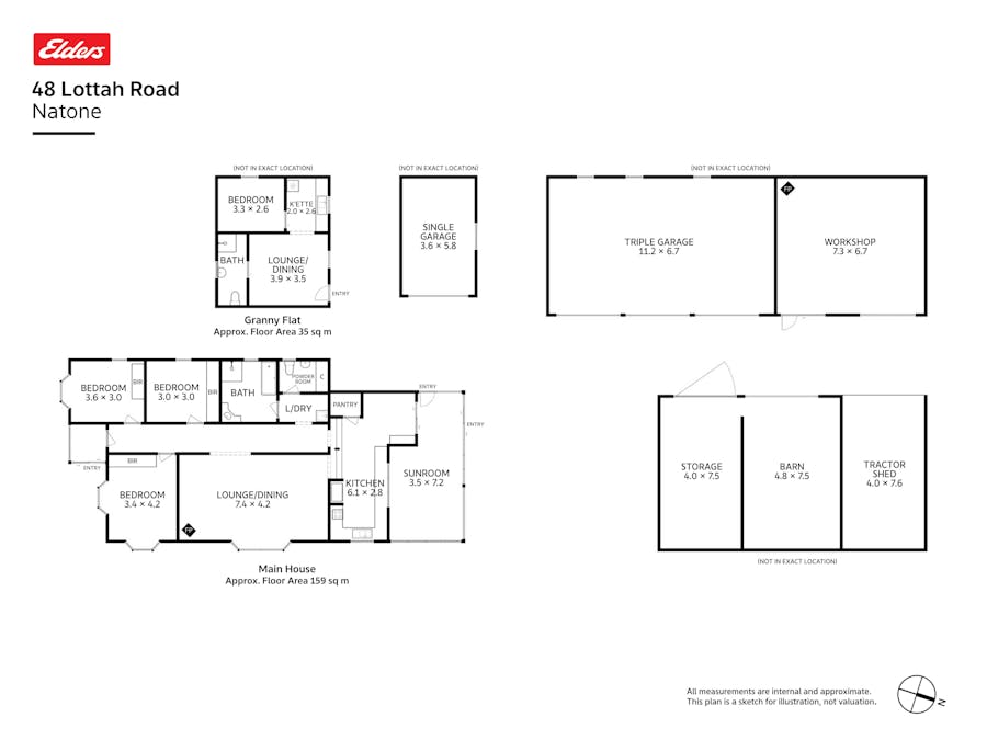 48 Lottah Road, Natone, TAS, 7321 - Floorplan 1