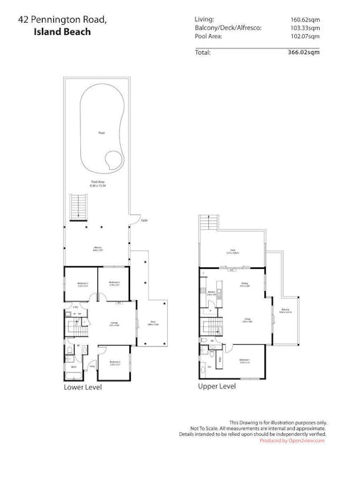 42 Pennington Road, Island Beach, SA, 5222 - Floorplan 1
