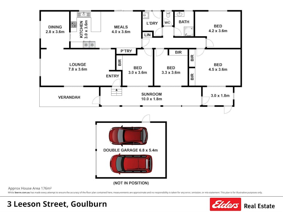 3 Leeson Street, Goulburn, NSW, 2580 - Floorplan 1