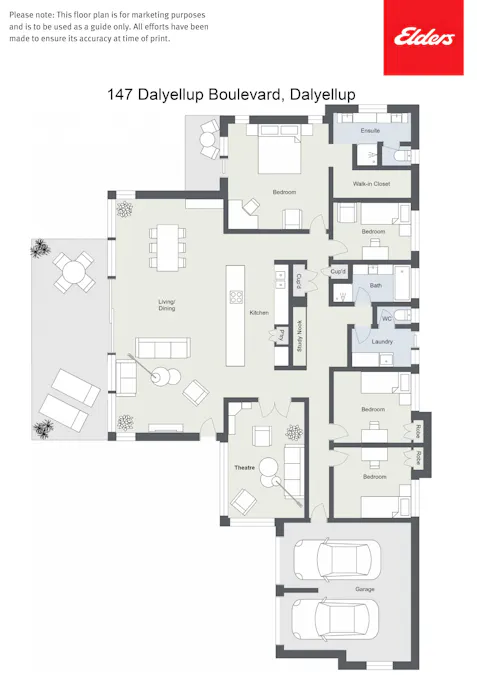 147 Dalyellup Boulevard, Dalyellup, WA, 6230 - Floorplan 1