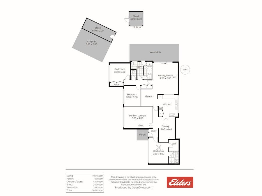 29 Kelly Street, Balaklava, SA, 5461 - Floorplan 1