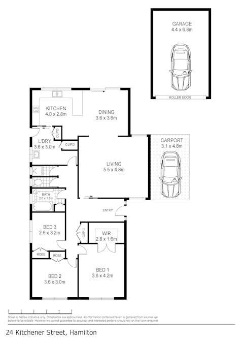 24 Kitchener Street, Hamilton, VIC, 3300 - Floorplan 1