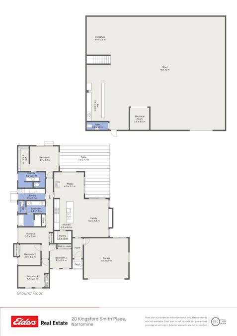 20 Kingsford Smith Place, Narromine, NSW, 2821 - Floorplan 1