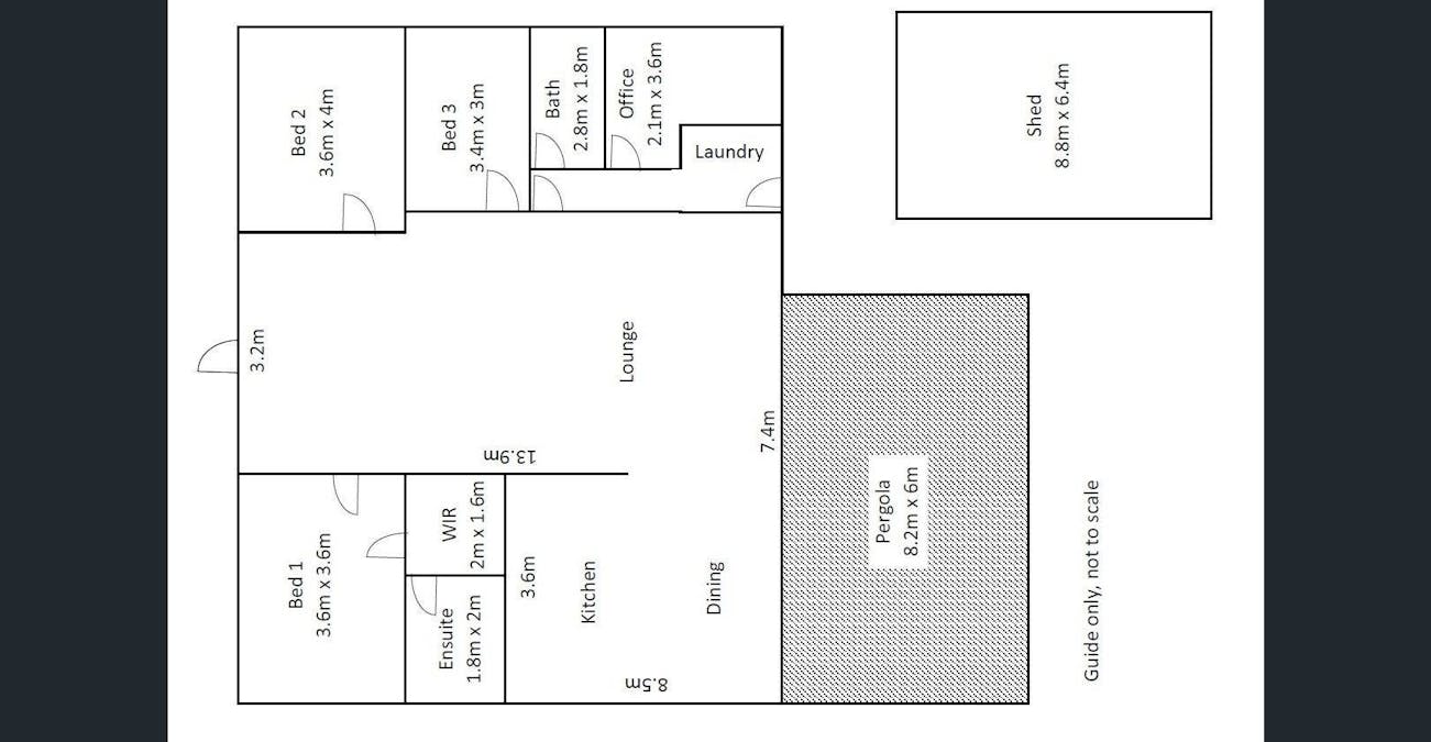 31 Tobruk Avenue, Robe, SA, 5276 - Floorplan 1