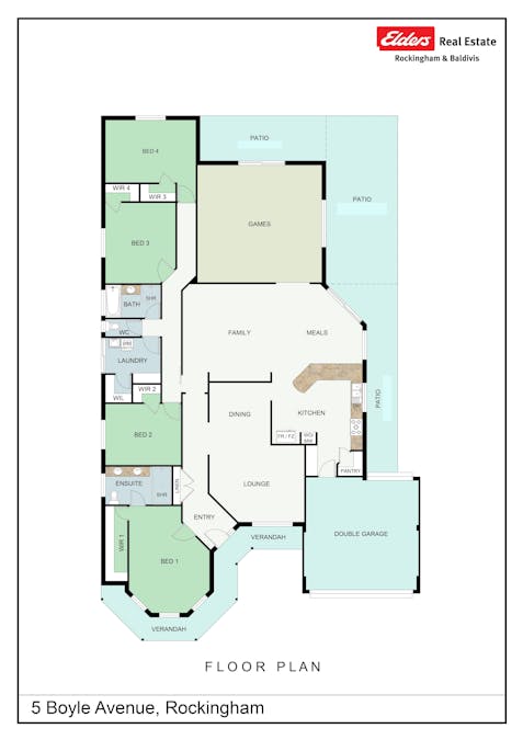 5 Boyle Avenue, Rockingham, WA, 6168 - Floorplan 1