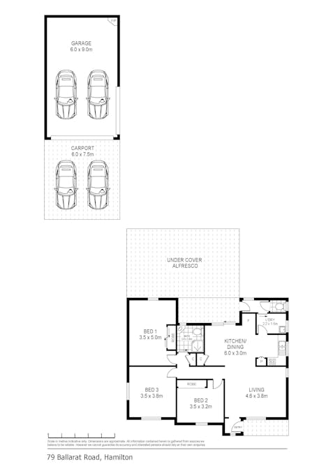79 Ballarat Road, Hamilton, VIC, 3300 - Floorplan 1