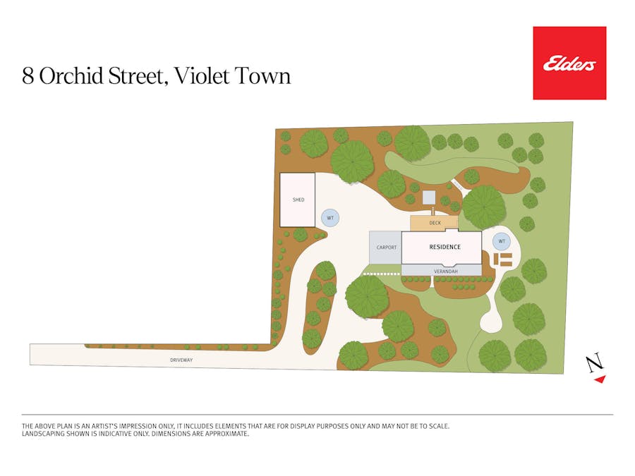 8  Orchid Street, Violet Town, VIC, 3669 - Floorplan 2