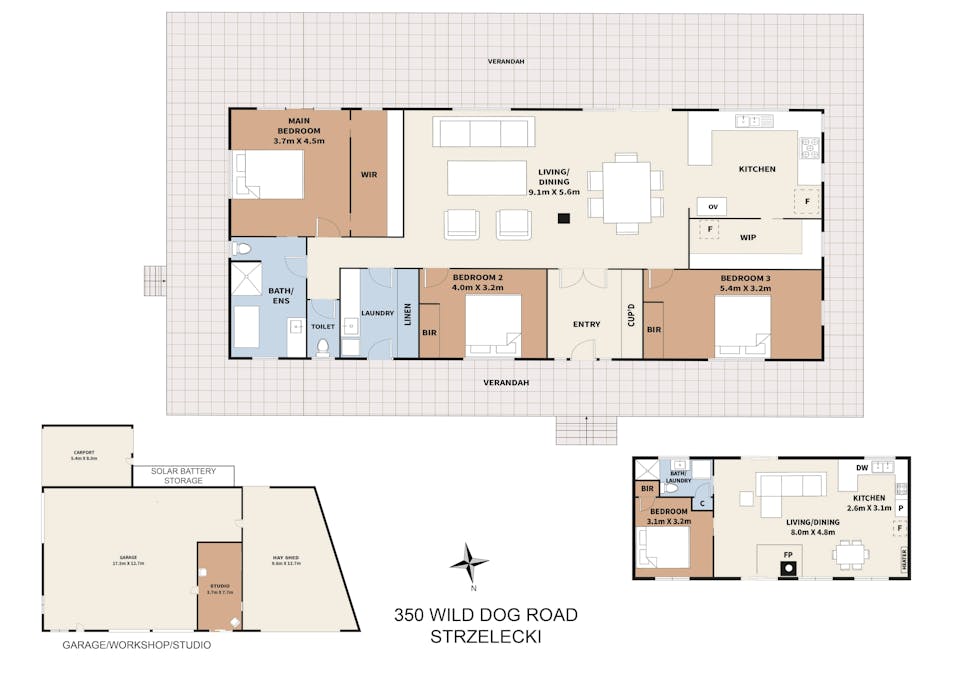 350 Wild Dog Road, Strzelecki, VIC, 3950 - Floorplan 1