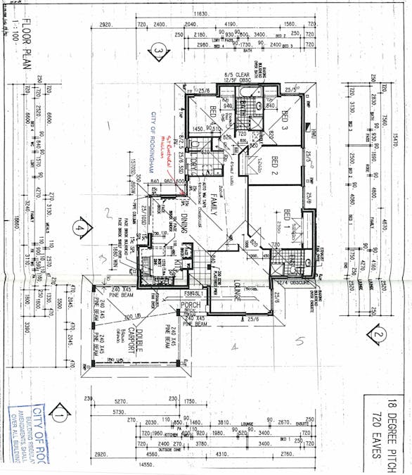 6 Dundee Close, Warnbro, WA, 6169 - Floorplan 1