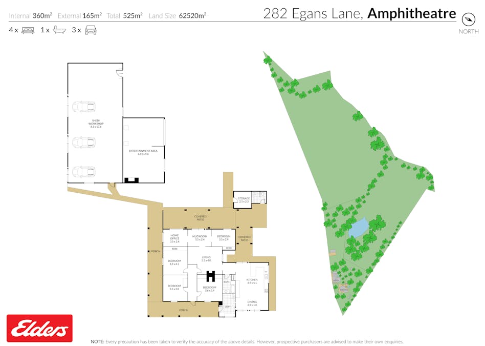 282 Egans Lane, Amphitheatre, VIC, 3468 - Floorplan 1