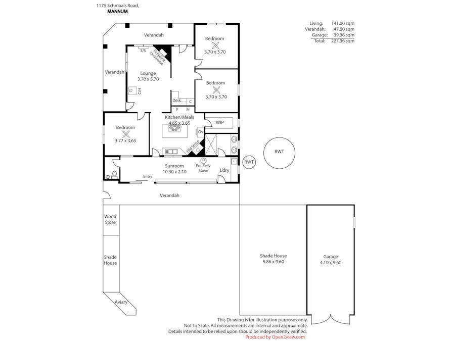 1175 Schmaals Road, Mannum, SA, 5238 - Floorplan 1