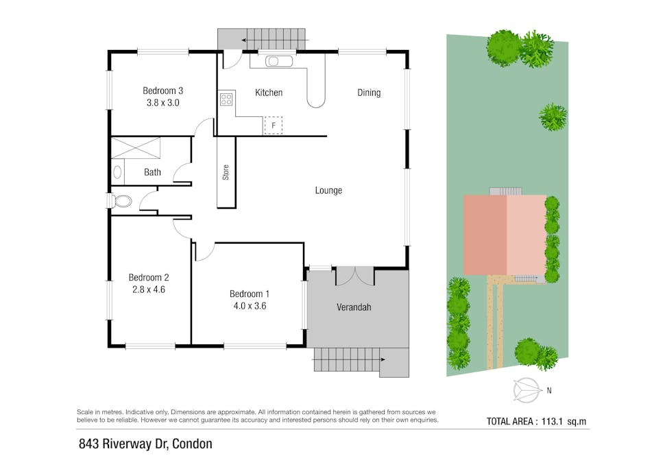 843  Riverway Drive, Condon, QLD, 4815 - Floorplan 1
