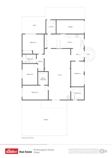 81 Monaghan Street, Cobar, NSW, 2835 - Floorplan 1