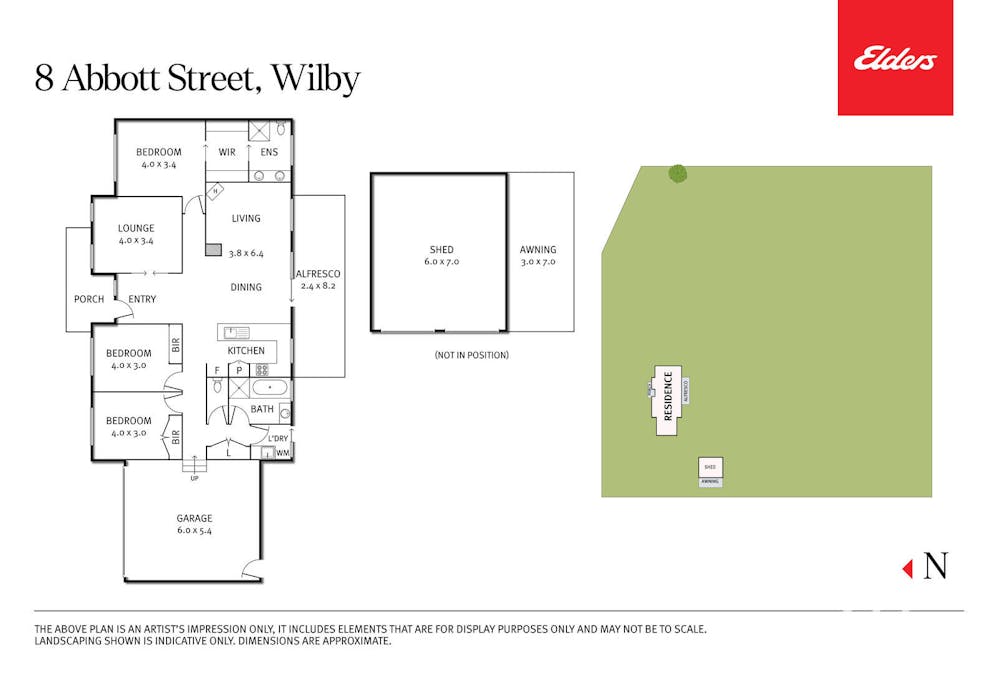 8 Abbott Street, Wilby, VIC, 3728 - Floorplan 1