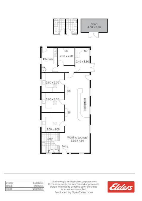 187 Main North Road, Clare, SA, 5453 - Floorplan 1