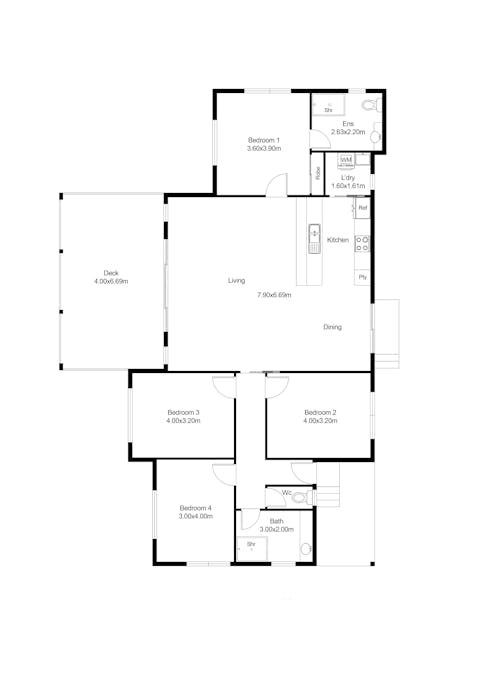55 Hutchinsons Road, Bonnie Doon, VIC, 3720 - Floorplan 1
