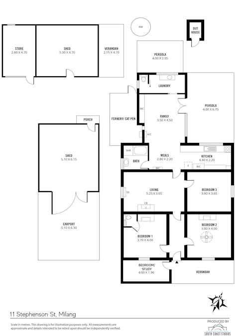 11 Stephenson Street, Milang, SA, 5256 - Floorplan 1