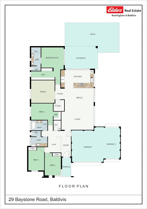 29 Baystone Road, Baldivis, WA, 6171 - Floorplan 1