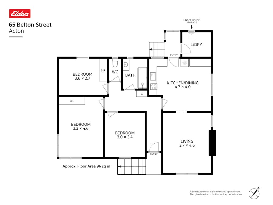 65 Belton Street, Acton, TAS, 7320 - Floorplan 1
