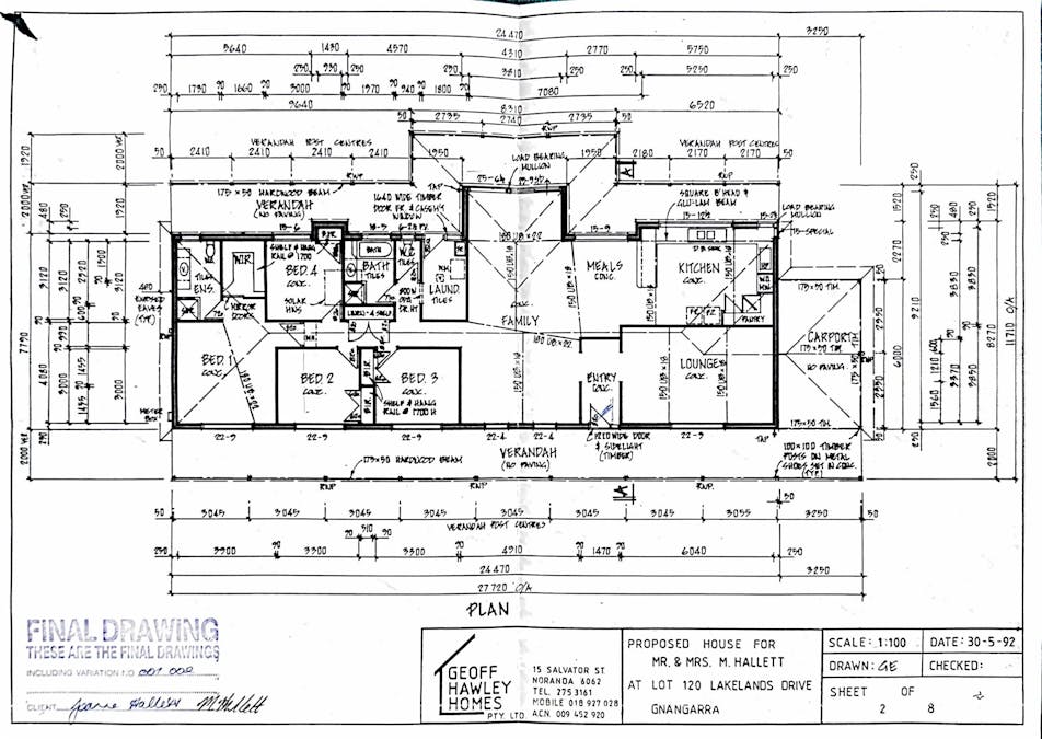 77 Lakelands Drive, Gnangara, WA, 6077 - Floorplan 1