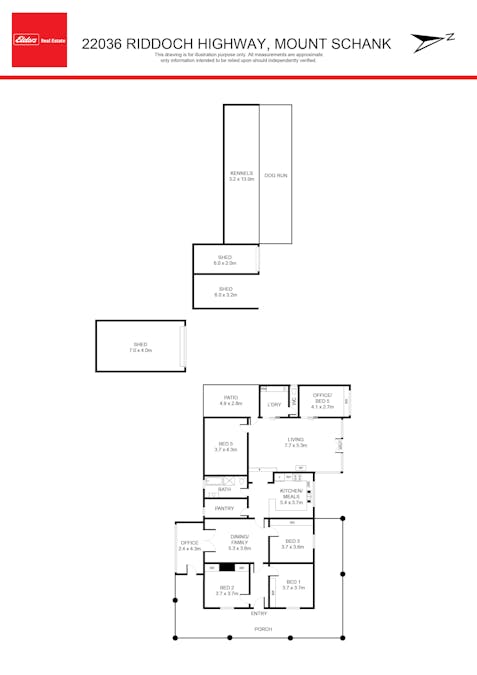 22036 Riddoch Highway, Mount Schank, SA, 5291 - Floorplan 1