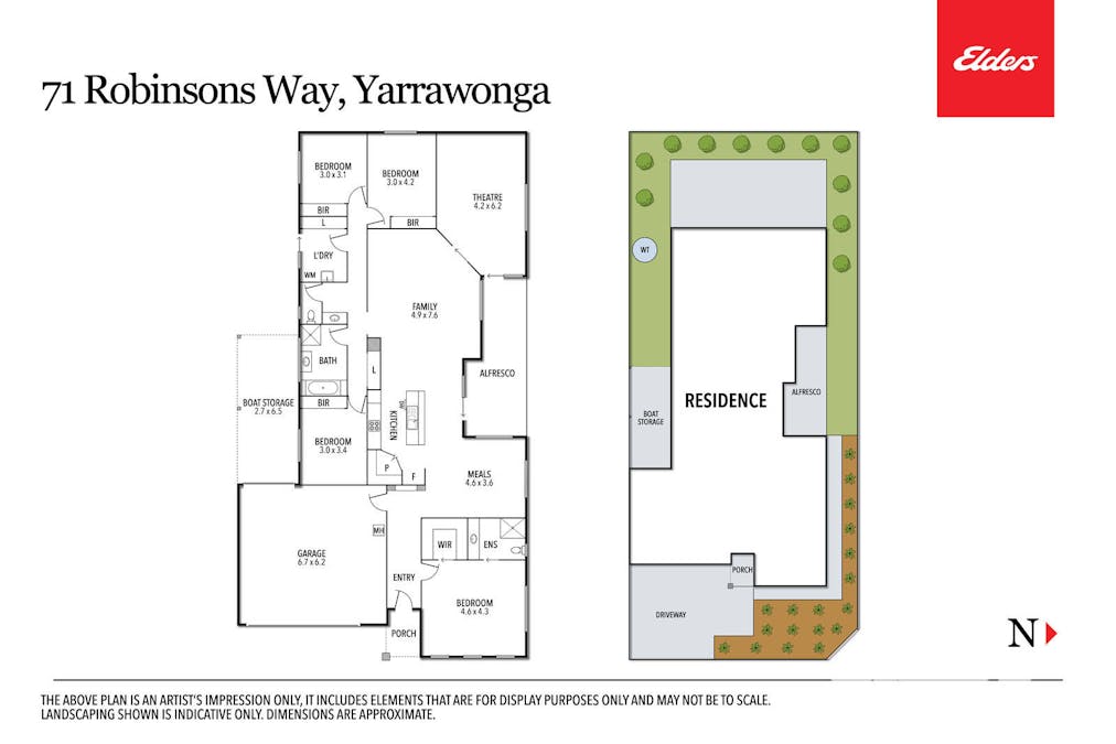 71 Robinson Way, Yarrawonga, VIC, 3730 - Floorplan 1