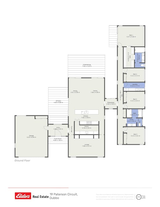 19 Paterson Circuit, Dubbo, NSW, 2830 - Floorplan 1