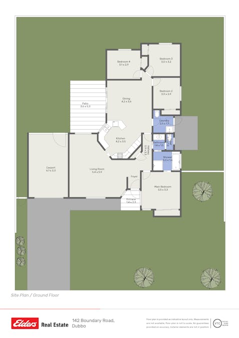 142 Boundary Road, Dubbo, NSW, 2830 - Floorplan 1